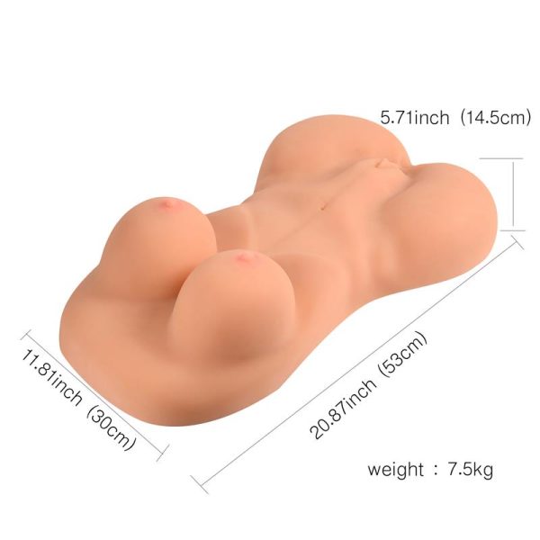 Torso Masturbador Carrie Multiple Entrada - Imagen 5
