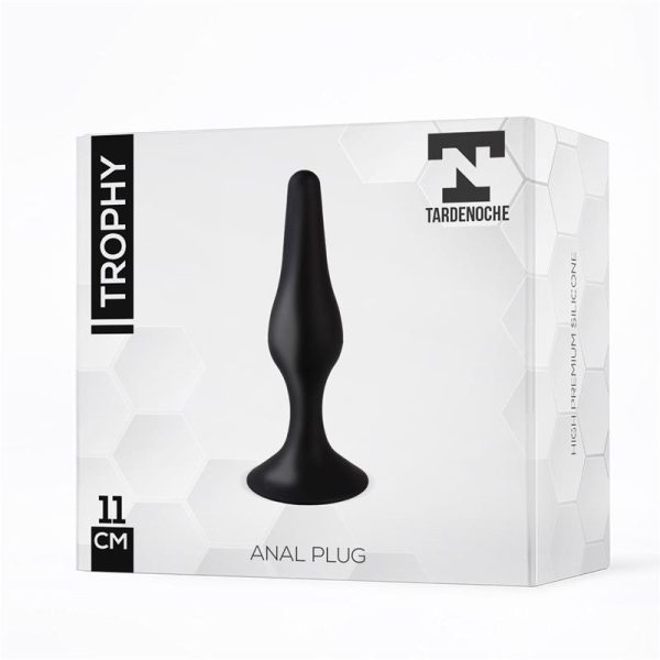 Trophy Plug Anal 11 cm Silicona Negro - imagen 3