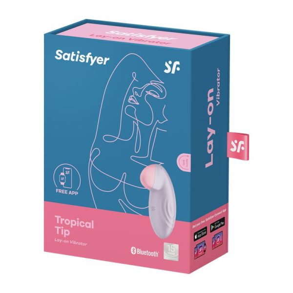 Tropical Tip con APP Satisfyer Connect Lila - imagen 2