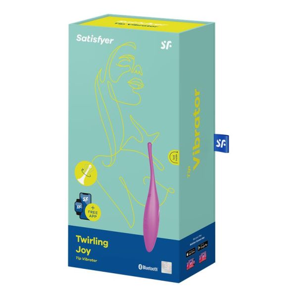 Twirling Joy Estimulador Giratorio con APP Fuchsia - imagen 5
