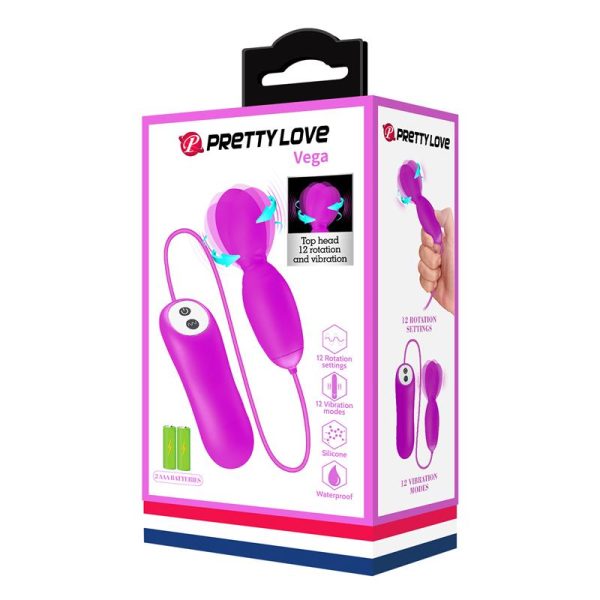 Vega Huevo Vibrador con Rotación - imagen 5