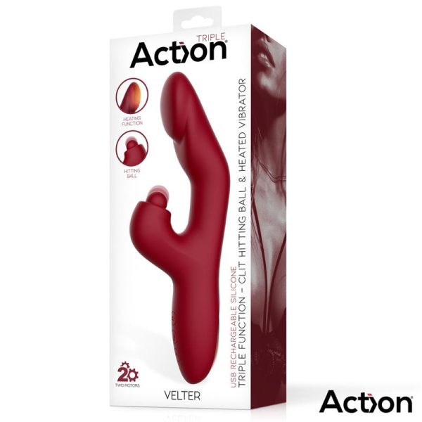 Velter Soft Clit Hitting Ball con Vibración y Efecto Calor - imagen 8