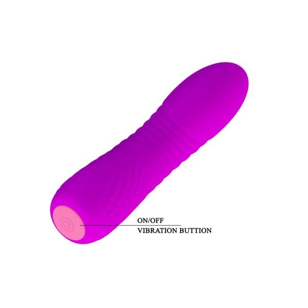 Vibrador Abner USB Silicona Purpura - imagen 2