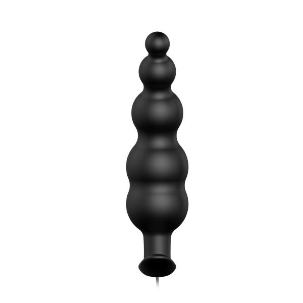 Vibrador Anal Burbujas Negro con Control Remo cl70 - imagen 4