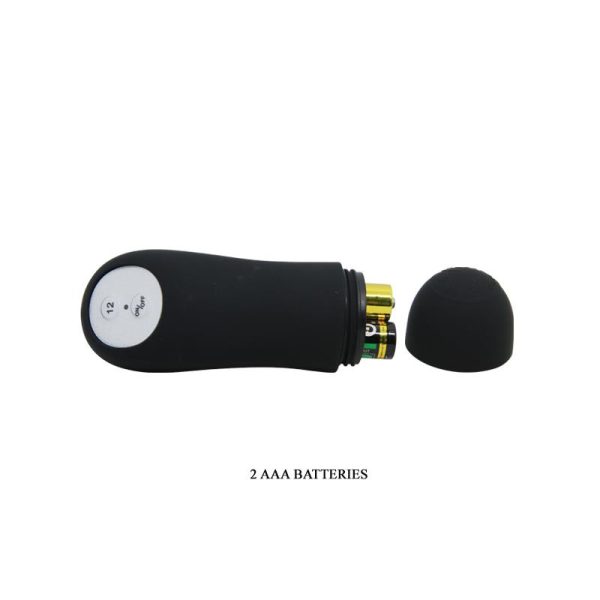 Vibrador Anal Burbujas Negro con Control Remo cl70 - imagen 6