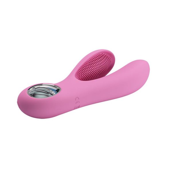 Vibrador Canrol USB Silicona Rosa Suave - imagen 5