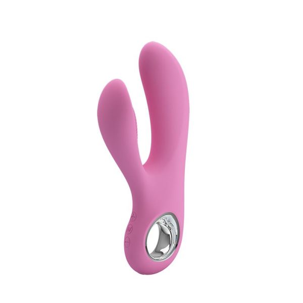Vibrador Canrol USB Silicona Rosa Suave - imagen 7