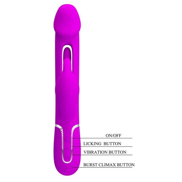 Vibrador con Lengua Kampas Rosa - imagen 5