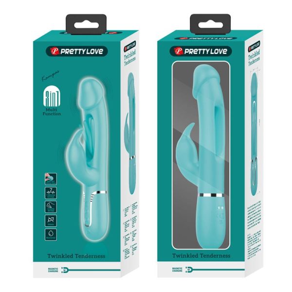 Vibrador con Lengua Kampas Verde - imagen 7
