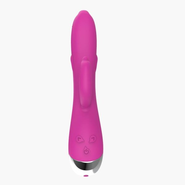 Vibrador Dolphin 6 Funciones USB Rosa - imagen 7