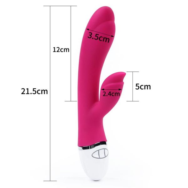 Vibrador Dreamer II USB Rose Red - imagen 7