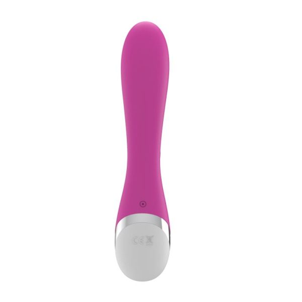 VIbrador Dual USB Silicona Rosa - imagen 3