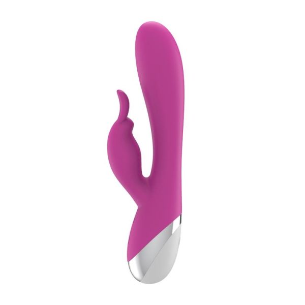 VIbrador Dual USB Silicona Rosa - imagen 6