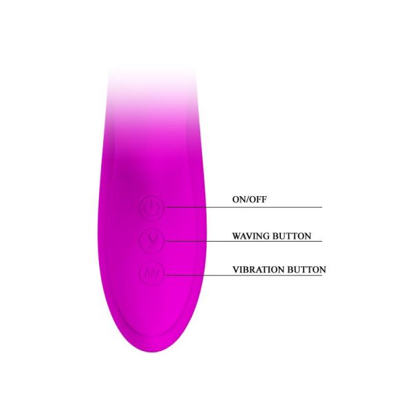 Vibrador Dylan Color Púrpura - imagen 6
