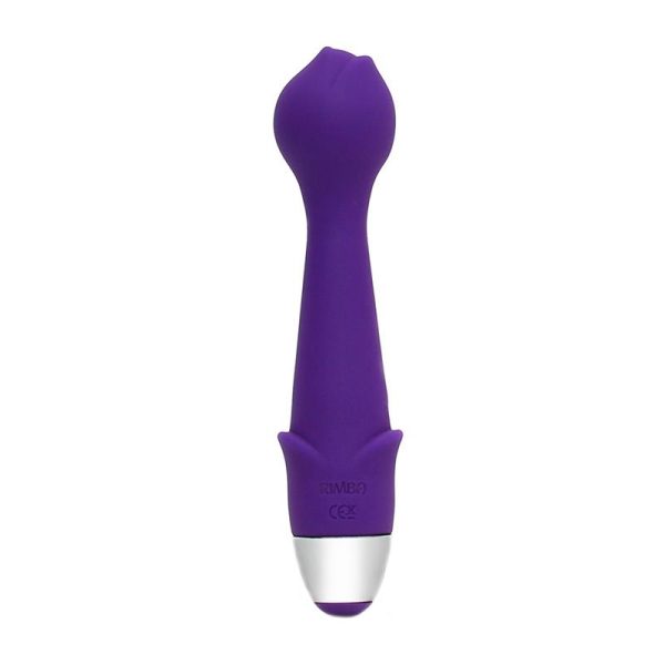 Vibrador Flower Power Madeira Purpura - imagen 4