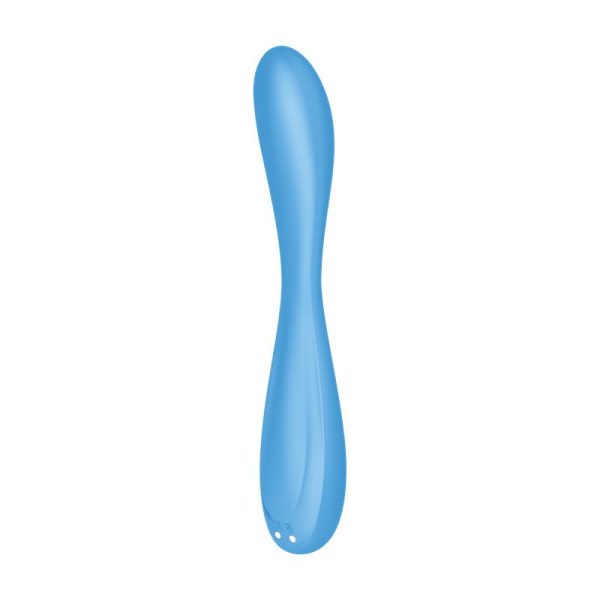 Vibrador G-Spot Flex 4 con APP Satisfyer Connect Azul - imagen 4