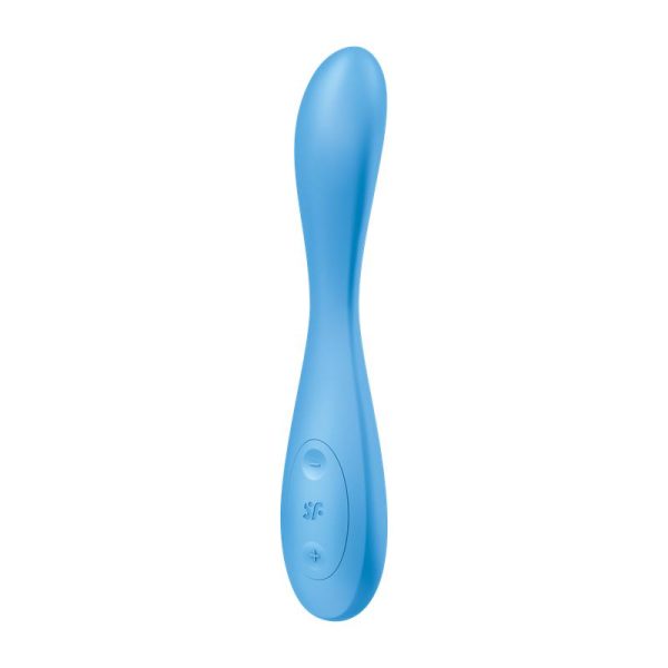 Vibrador G-Spot Flex 4 con APP Satisfyer Connect Azul - imagen 5