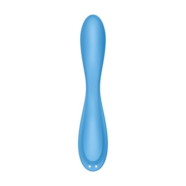 Vibrador G-Spot Flex 4 con APP Satisfyer Connect Azul - imagen 6