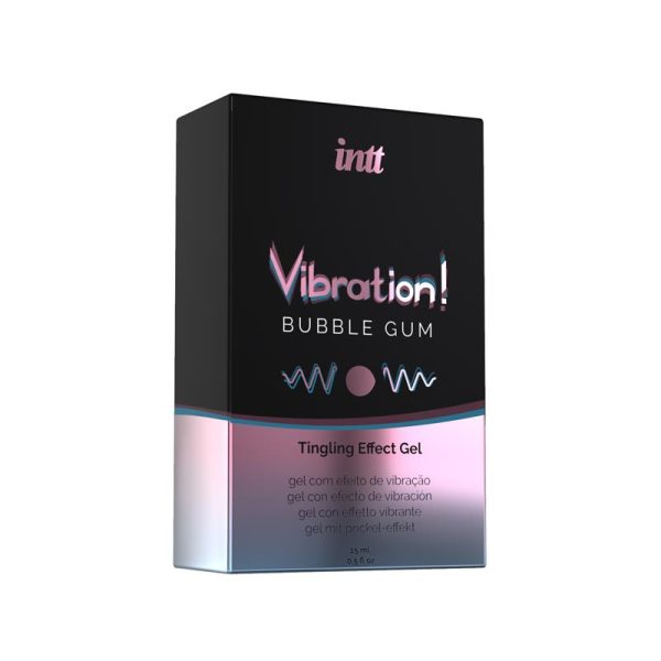 Vibrador Liquido Aroma Chicle de Fresa 15 ml - imagen 2
