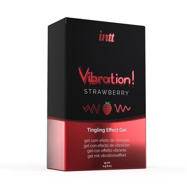 Vibrador Liquido Efecto Calor Aroma Fresa 15 ml - imagen 3