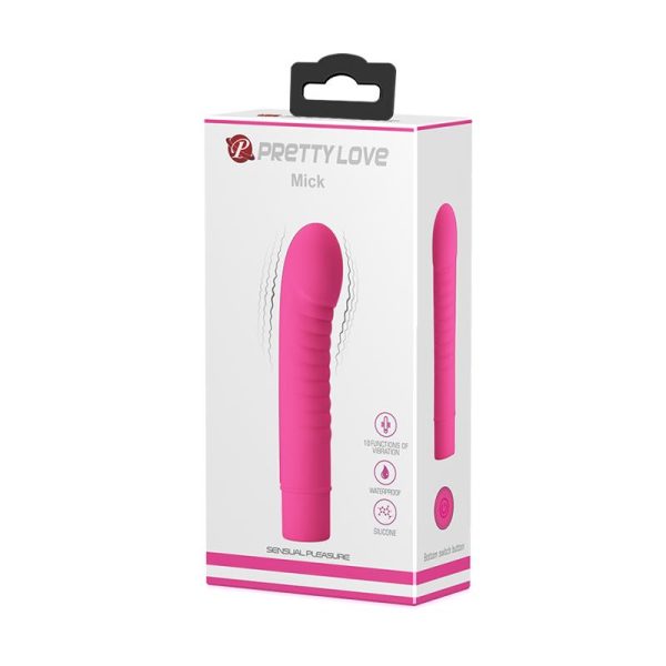 Vibrador Mick Silicona Rosa - imagen 6