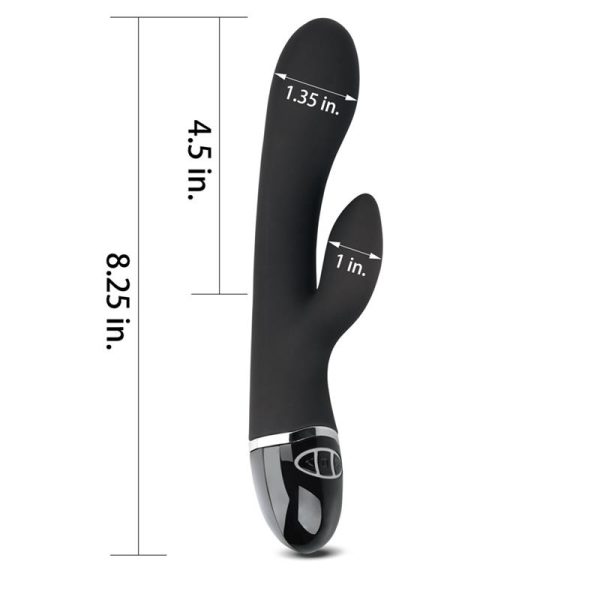 Vibrador O-Sensual Clit Duo Climax Negro - imagen 2