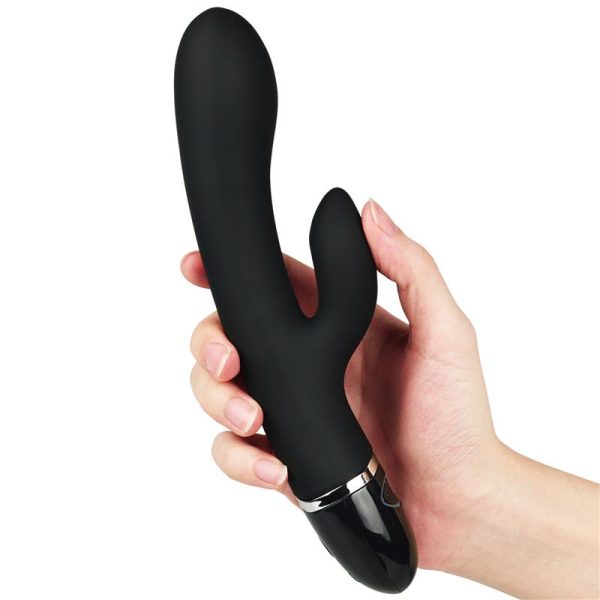 Vibrador O-Sensual Clit Duo Climax Negro - imagen 3