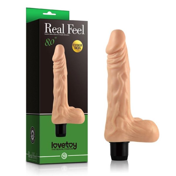 Vibrador Real Feel 8 Natural - imagen 4