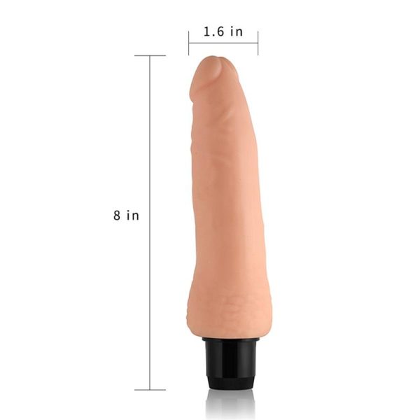 Vibrador Real Feel 8 Natural - imagen 7