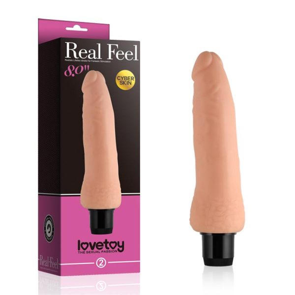 Vibrador Real Feel 8 Natural - imagen 2