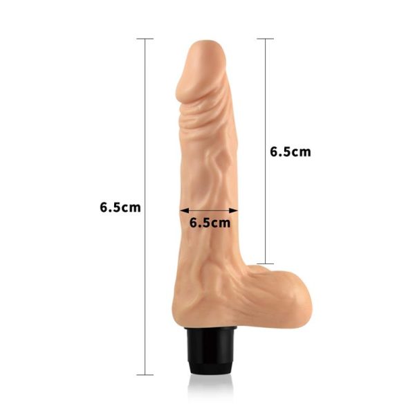 Vibrador Real Feel 8 Natural - imagen 3