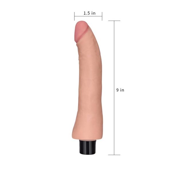 Vibrador Real Softee 9 Natural - imagen 4
