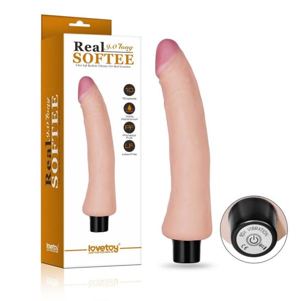 Vibrador Real Softee 9 Natural - imagen 5