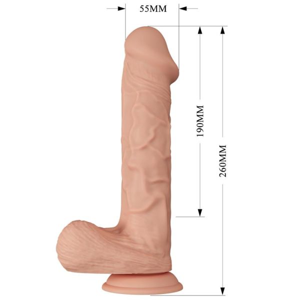 Vibrador Realista 10.2 Control Remoto - imagen 4