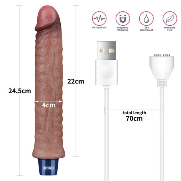 Vibrador Realista 9.5 USB - imagen 9