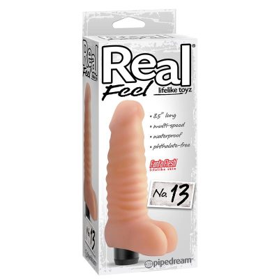 Real Feel Lifelike Toyz Vibrador No. 13 Color Natural