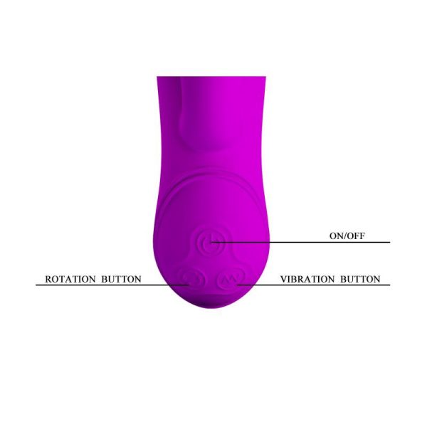 Vibrador Rotador Mystic Color Púrpura - imagen 6