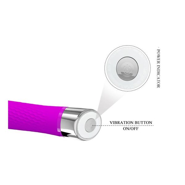 Vibrador Sebastian Silicona Purpura - imagen 2