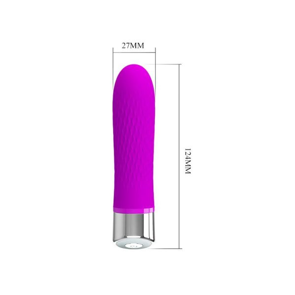 Vibrador Sebastian Silicona Purpura - imagen 5