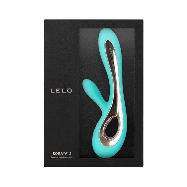 SORAYA 2 Vibrador Turquesa - imagen 3