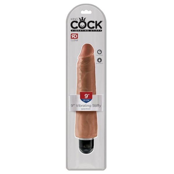 Vibrador Stiffy 9 Bronceado - imagen 2