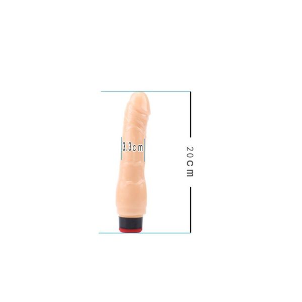 Vibrador T-Skin 8.1 Natural - imagen 3
