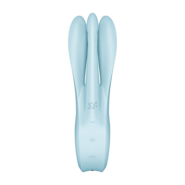 Vibrador Threesome 1 Light Azul - imagen 2