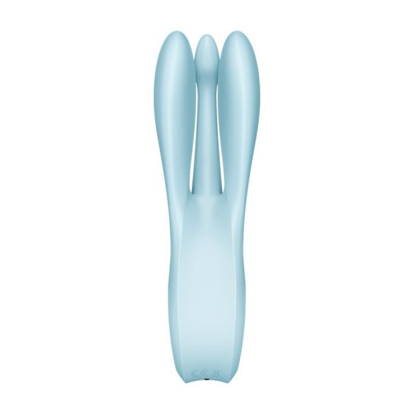 Vibrador Threesome 1 Light Azul - imagen 3