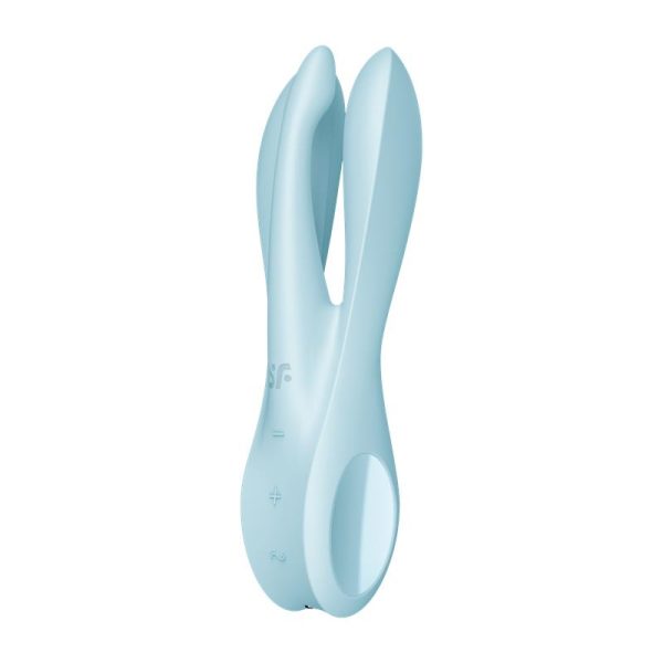 Vibrador Threesome 1 Light Azul - imagen 4