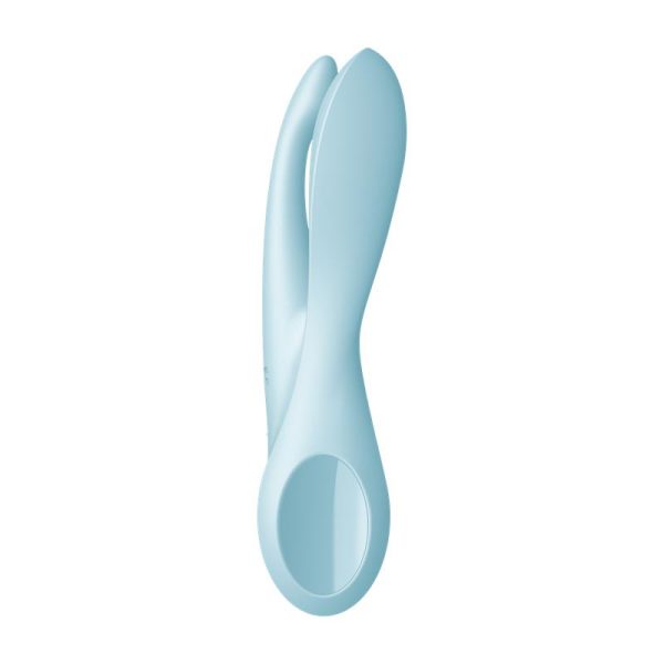 Vibrador Threesome 1 Light Azul - imagen 5