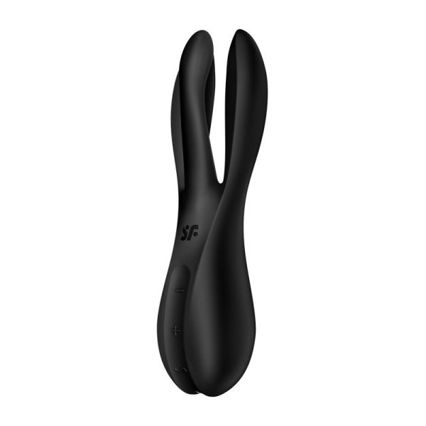 Vibrador Threesome 2 Negro - imagen 2