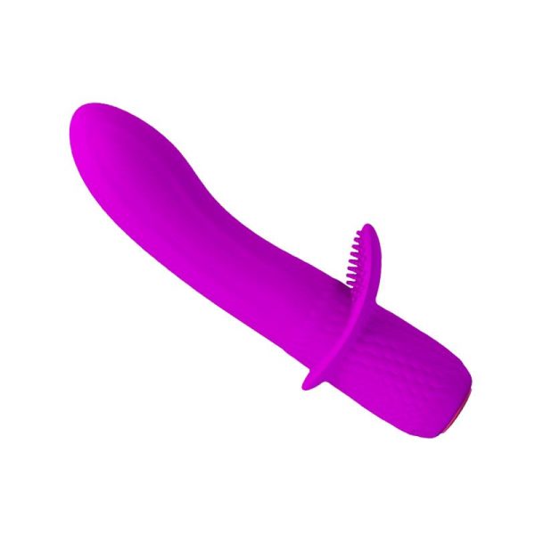 Vibrador Troy USB Silicone Purpura - imagen 5