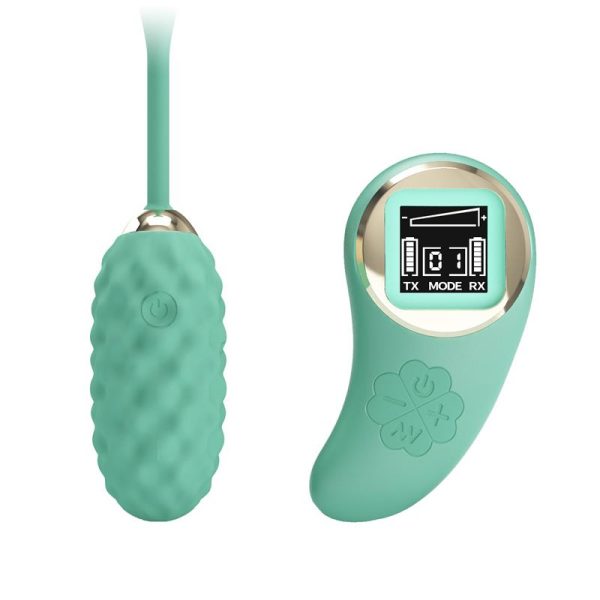 Vivian Huevo Vibrador con Control Remoto Pantalla Digital Verde - imagen 5