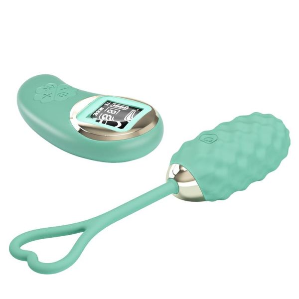 Vivian Huevo Vibrador con Control Remoto Pantalla Digital Verde - imagen 7